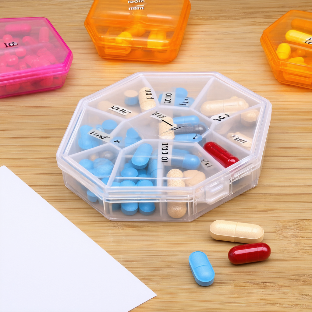 Weekly Pills Organizer