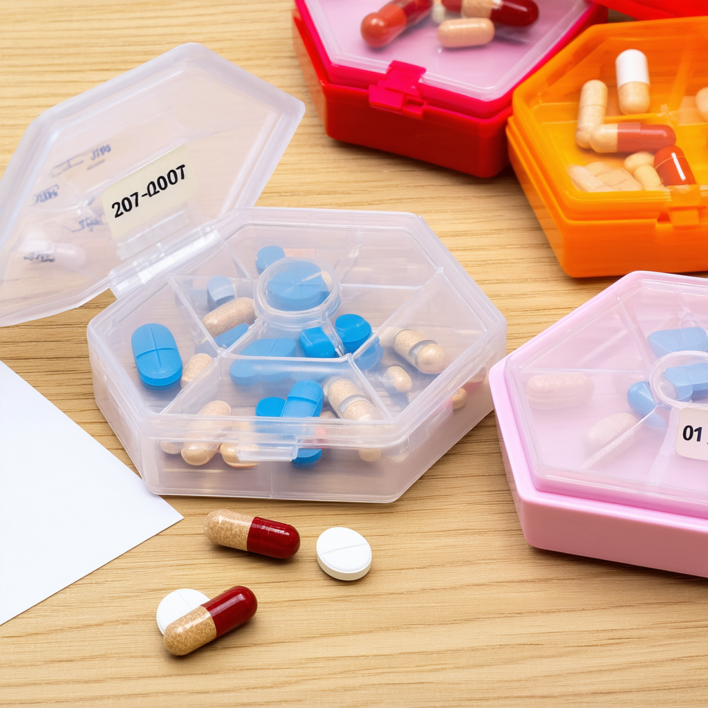 Weekly Pills Organizer